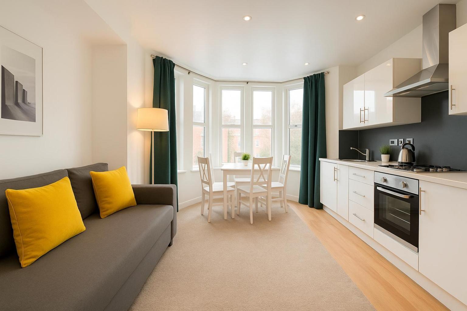 Stylish Modern Apartment For Up To 4 Nr Citycentre Кардифф Экстерьер фото